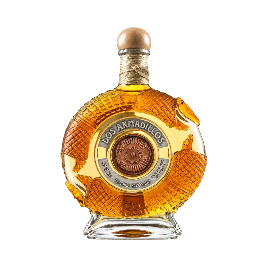 Rượu Tequila Mexico Dos Armadillos Reposado