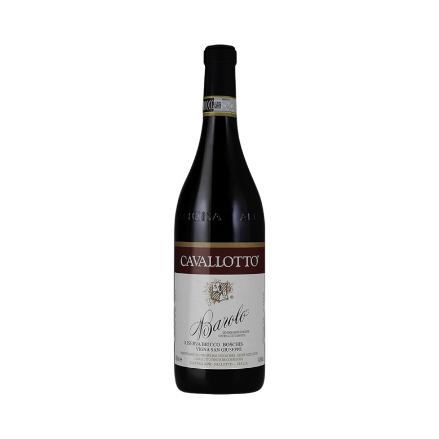 Rượu Vang Đỏ Ý Cavallotto Bricco Boschis Vigna San Giuseppe Barolo Riserva DOCG 2019