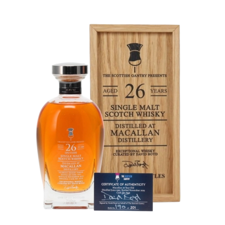Rượu Whisky Macallan 26 Year Old The Scottish Gantry 1993