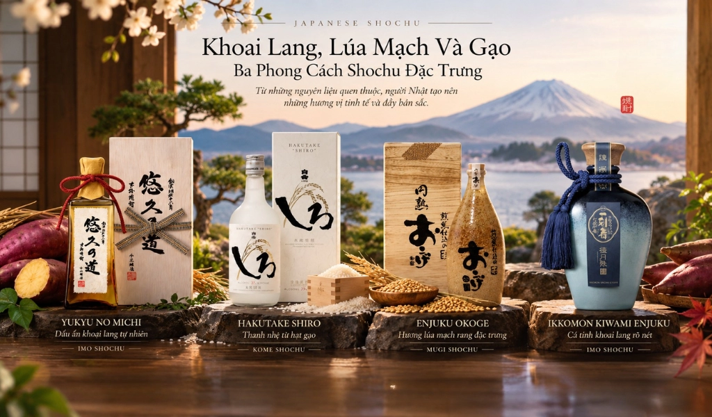 Khoai Lang Lúa Mạch Đặc Trưng