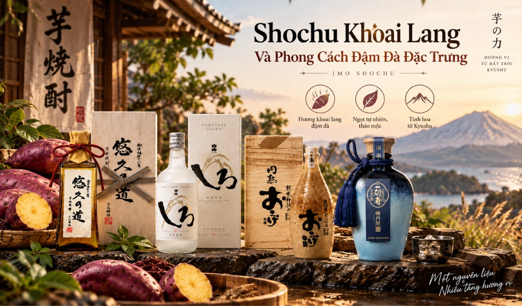 Khoai Lang Shochu Đặc Trưng