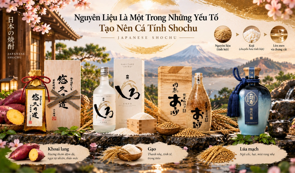 Shochu Đặc Trưng