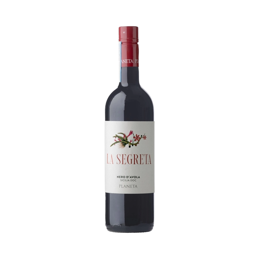 Rượu Vang Đỏ Ý Planeta La Segreta Rosso Nero d'Avola Sicilia DOC