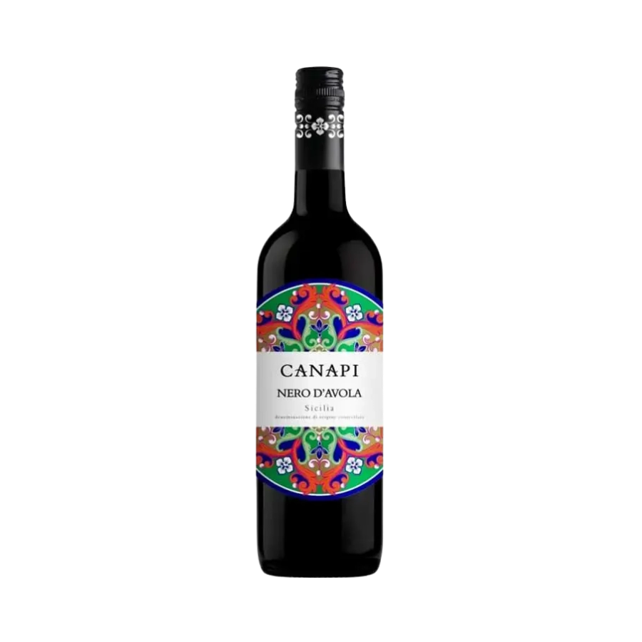 Rượu Vang Đỏ Ý Canapi Nero d'Avola IGT