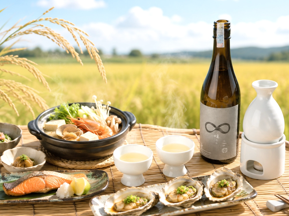 Các Đặc Điểm Cơ Bản Về Ly & Món Ăn Kết Hợp Cùng Rượu Sake 