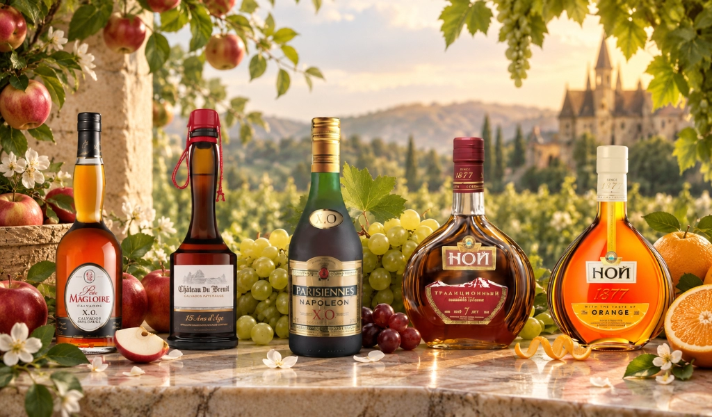 Hương Vị Brandy Trái Cây
