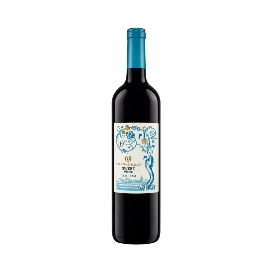 Rượu Vang Ngọt Việt Nam Chateau Dalat Sweet Red Wine