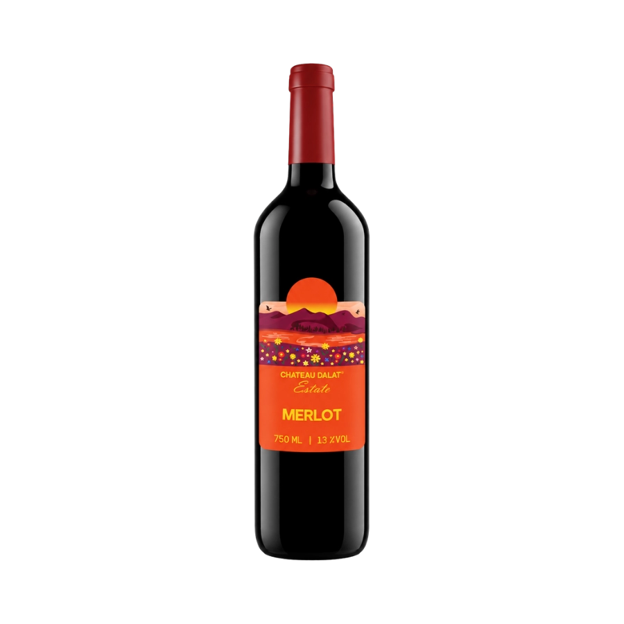 Rượu Vang Đỏ Việt Nam Chateau Dalat Estate Merlot
