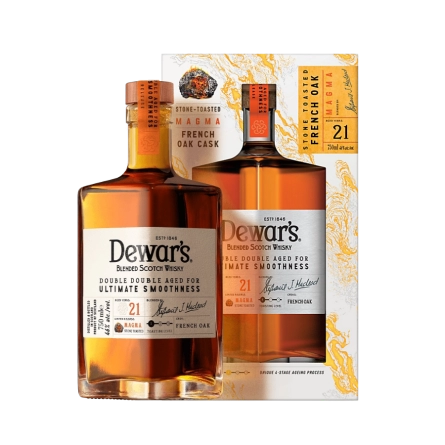 Rượu Whisky Dewar's Double Double 21 Year Old Stone Toasted French Oak 