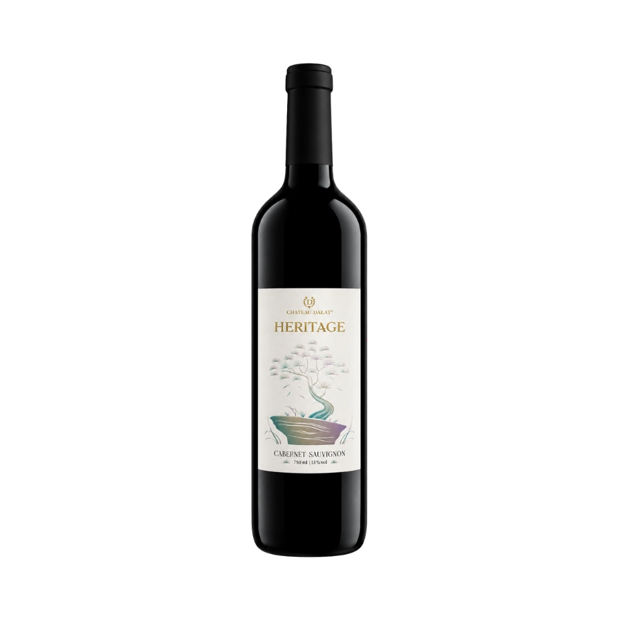 Rượu Vang Đỏ Việt Nam Chateau Dalat Heritage Cabernet Sauvignon