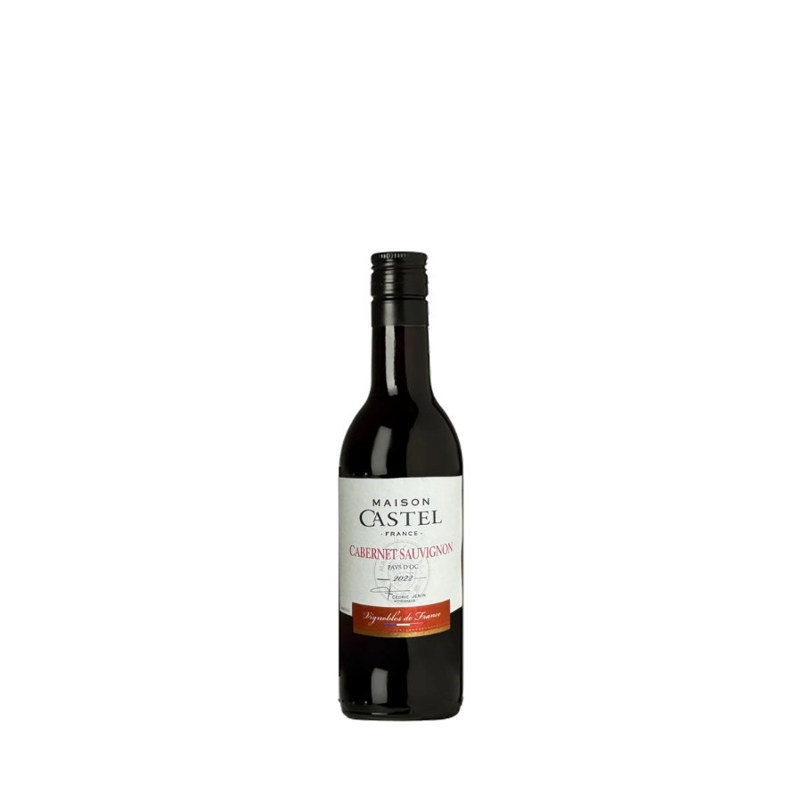 Rượu Vang Đỏ Pháp Maison Castel Cabernet Sauvignon IGP d'Oc 187ml