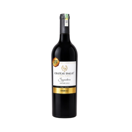 Rượu Vang Đỏ Việt Nam Chateau Đà Lạt Signature Shiraz