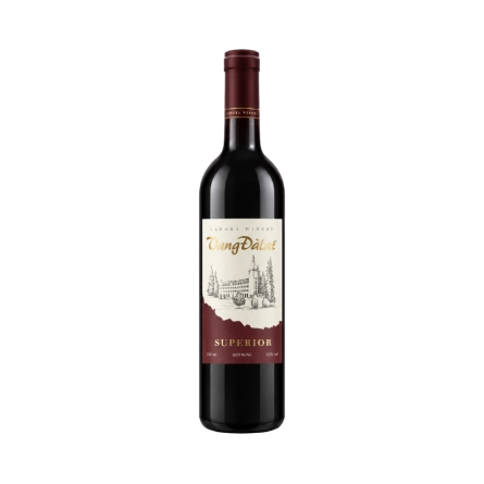 Rượu Vang Đỏ Việt Nam Đà Lạt Superior Red Wine