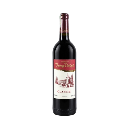 Rượu Vang Đỏ Việt Nam Đà Lạt Classic Red Wine