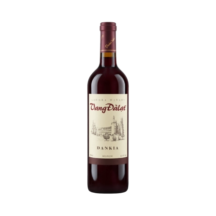 Rượu Vang Đỏ Việt Nam Đà Lạt Dankia Red Wine