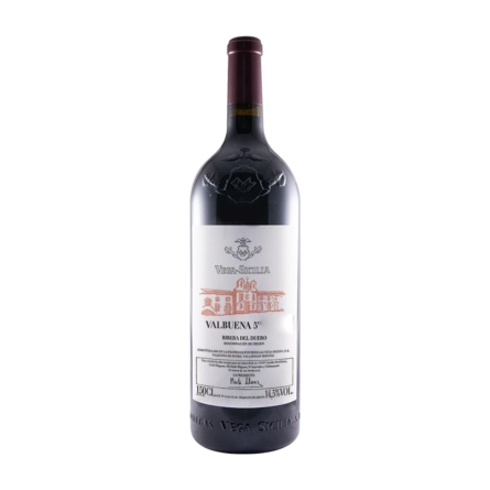 Rượu Vang Đỏ Tây Ban Nha Vega Sicilia Tinto Valbuena 5° Ribera del Duero 2018 Magnum 1500ml