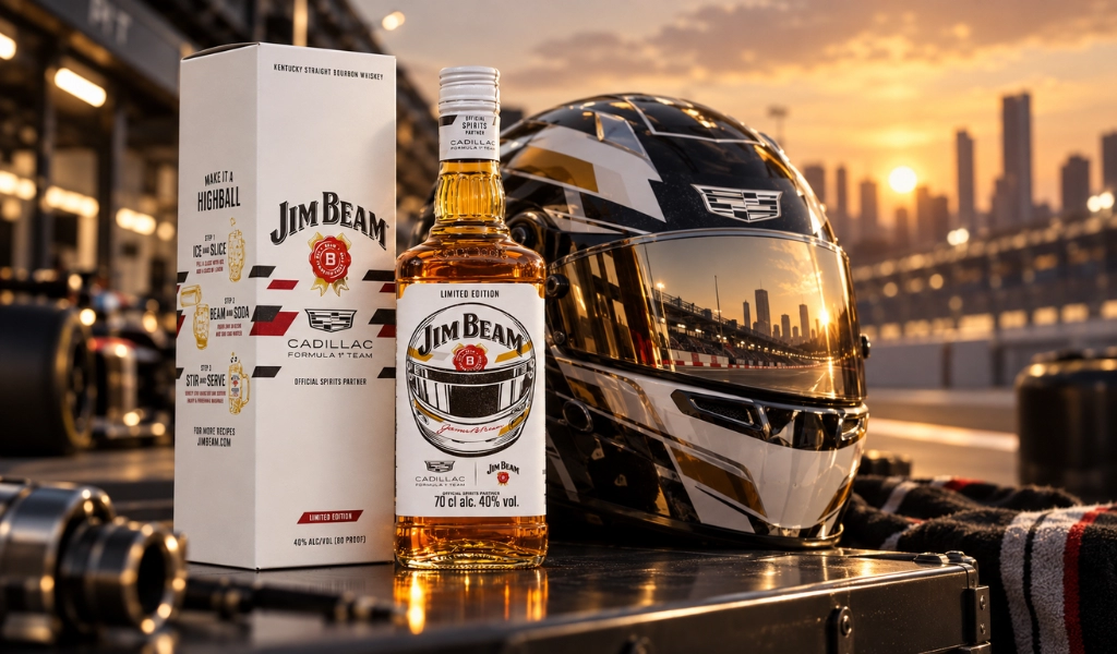 Jim Beam x Cadillac F1: 2 Biểu Tượng Mỹ - 1 Tinh Thần Sát Cánh