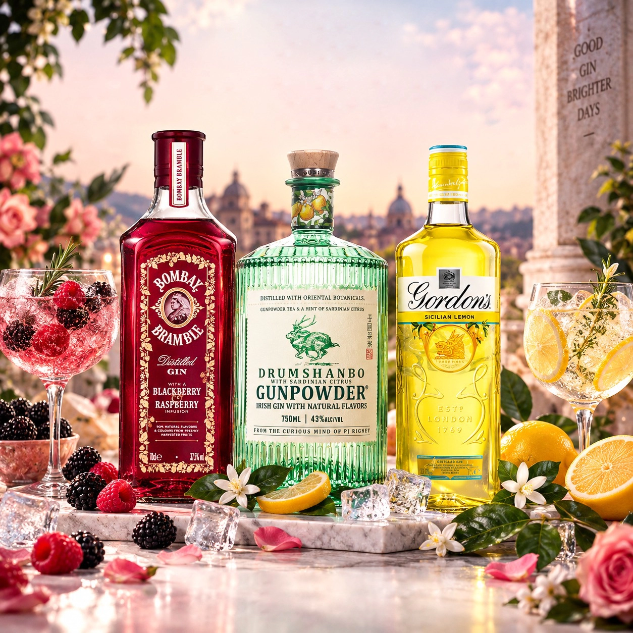 GIN HƯƠNG TRÁI CÂY & HOA/ PINK GIN