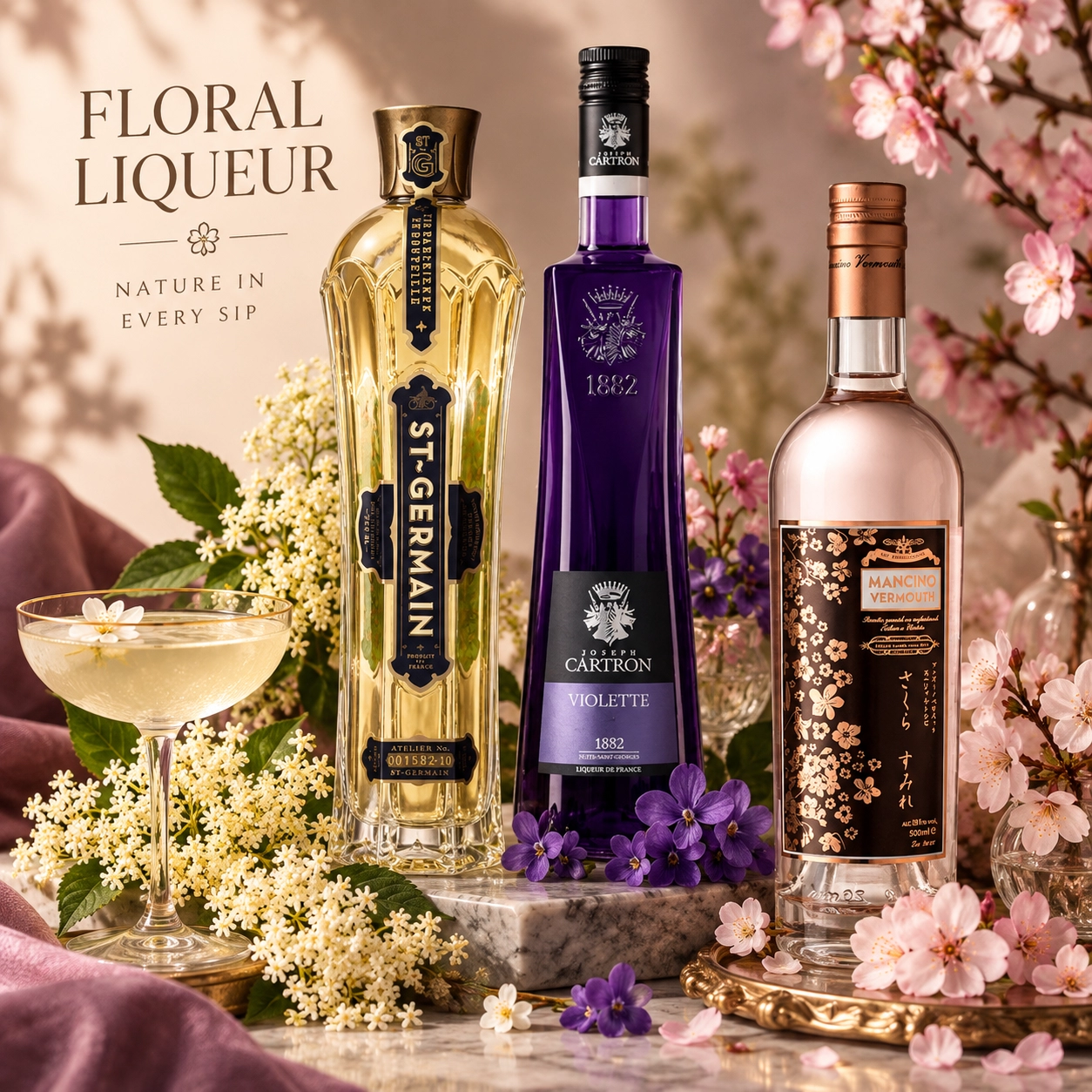 LIQUEUR HOA/ FLORAL LIQUEUR