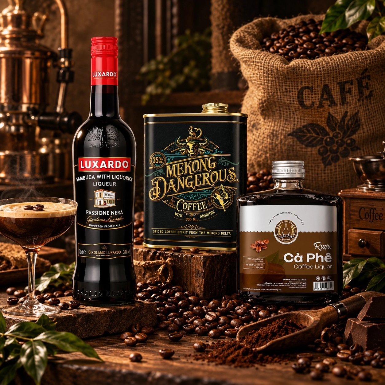 LIQUEUR CÀ PHÊ/ COFFEE LIQUEUR