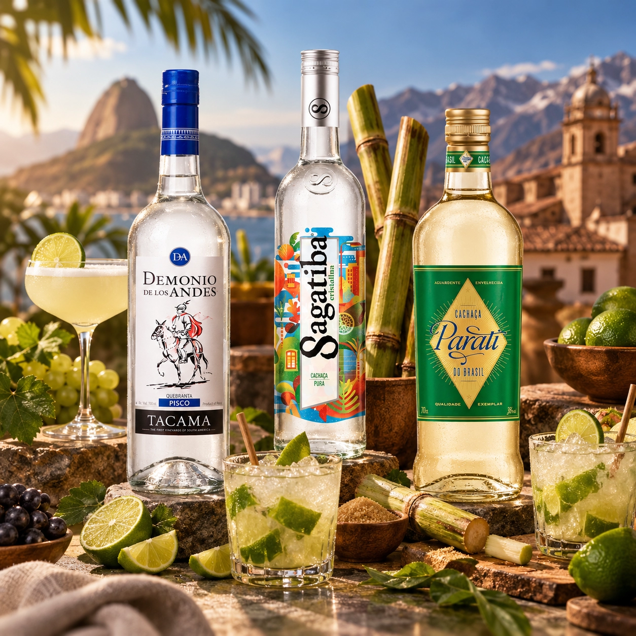 RƯỢU CACHAÇA & PISCO