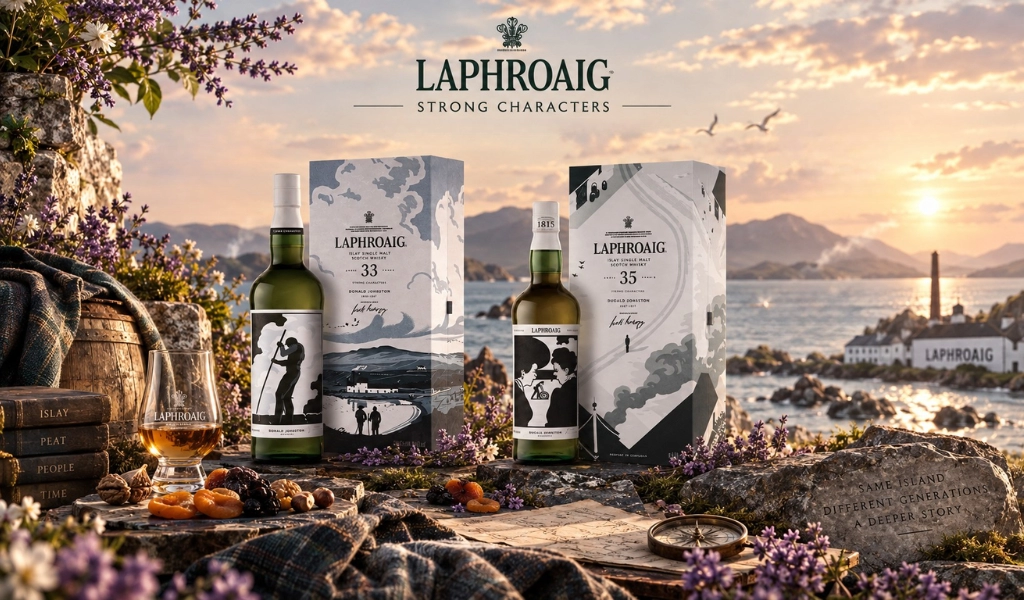 Laphroaig Strong Characters Và Câu Chuyện Qua Hai Thế Hệ