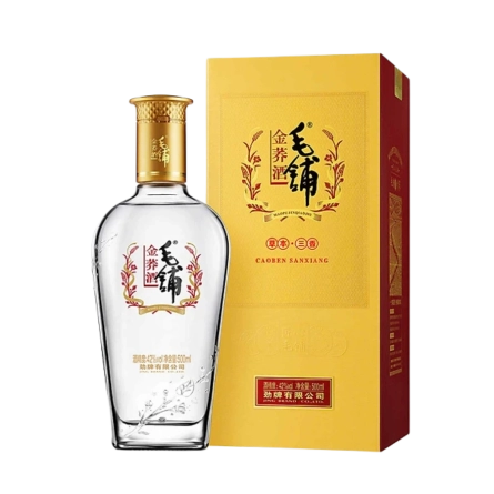 Rượu Mao Phố Kim Kiều Tửu/ Maopu Golden Buckwheat Liquor/ 毛铺金荞酒 42% 500ml