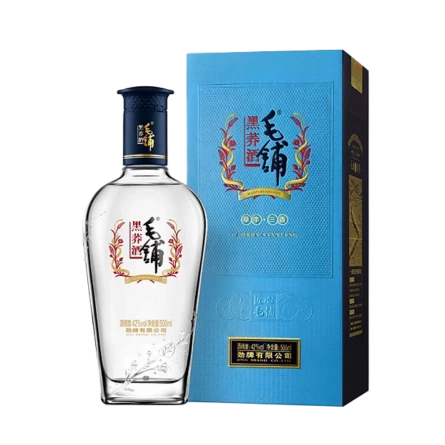 Rượu Mao Phố Hắc Kiều Tửu/ Maopu Black Buckwheat Liquor/ 毛铺黑荞酒 42% 500ml