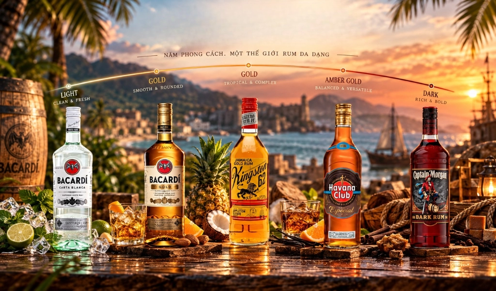 Gold Rum Cao Cấp