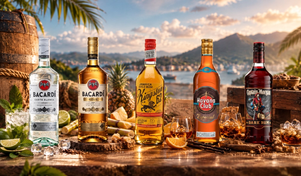Gold Rum Và Bước Chuyển Giữa Light Rum Với Dark Rum