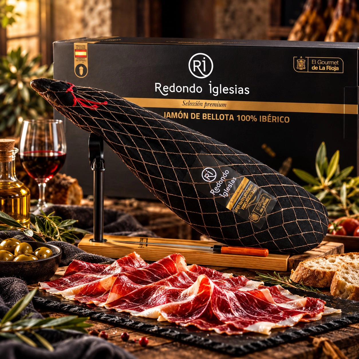 NHÃN ĐEN BELLOTA IBERICO