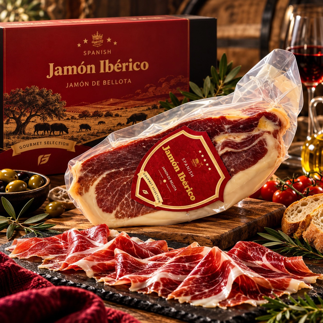 NHÃN ĐỎ BELLOTA IBERICO
