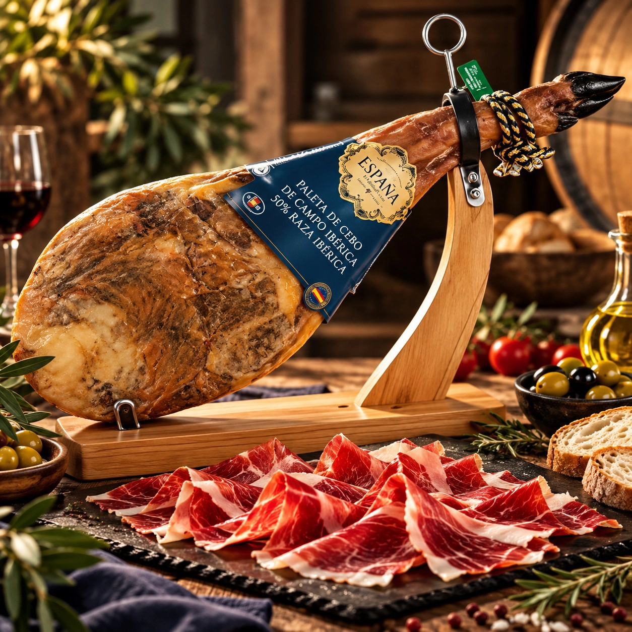 NHÃN XANH CEBO IBERICO