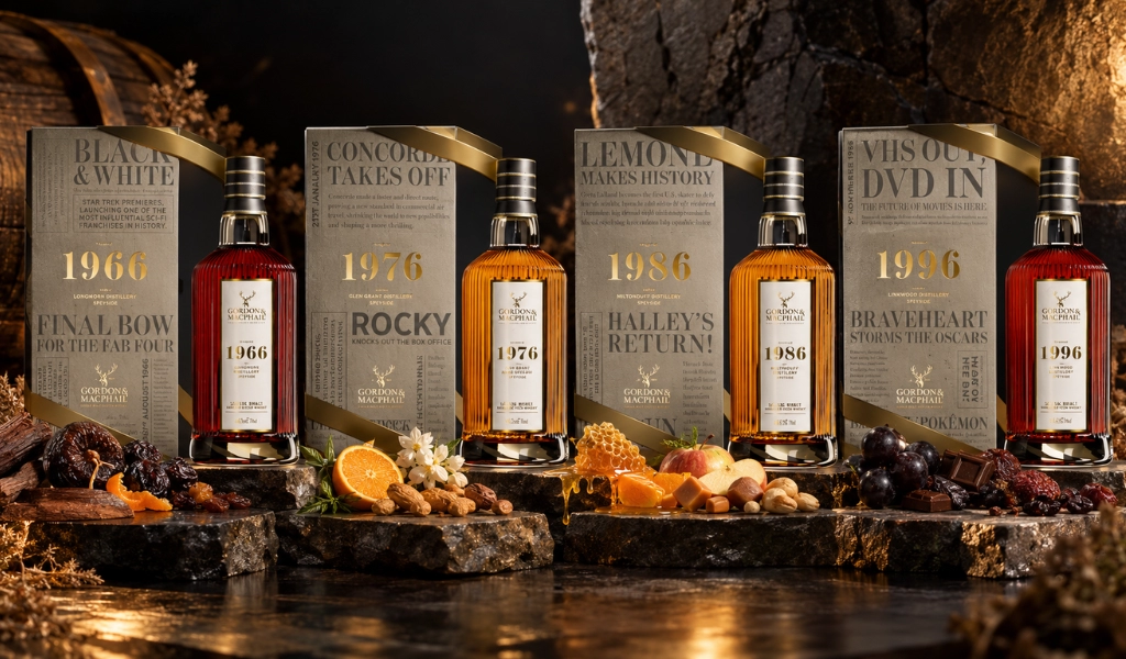 Gordon & MacPhail Anniversary: 4 Whisky Speyside 1966 - 1996