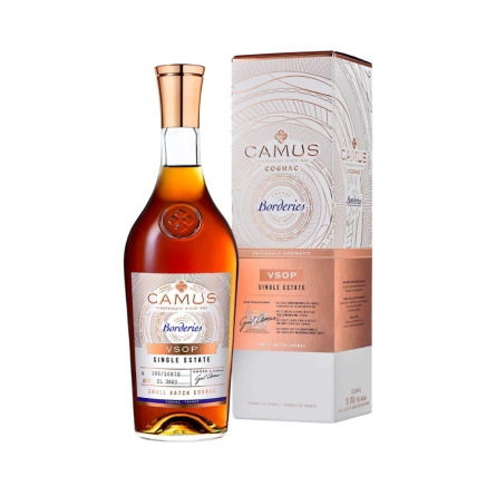 Rượu Cognac Pháp Camus Borderies Single Estate VSOP