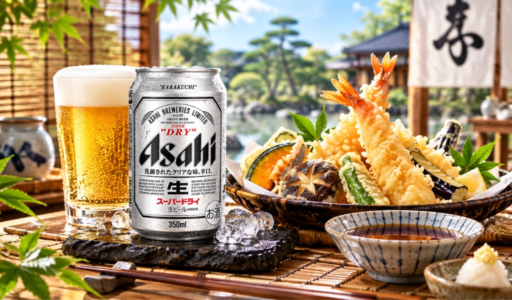 Bia Nhật Bản Kết Hợp Với Sushi