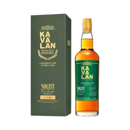 Rượu Whisky Kavalan Solist Ex-Bourbon Single Cask Strength 1000ml
