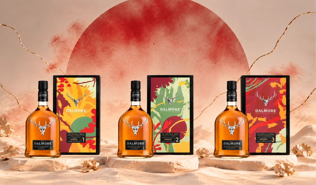 Dalmore Portfolio Series: Ba Whisky Highland Ủ Thùng Vang Pháp