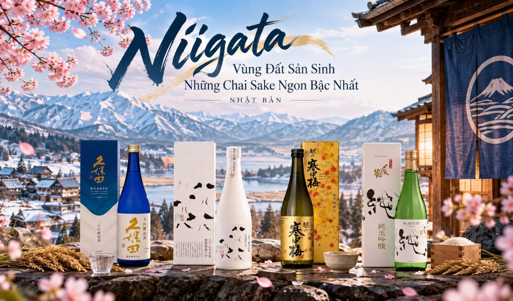 Niigata Vùng Đất Với Những Chai Sake Ngon Bậc Nhất Nhật Bản
