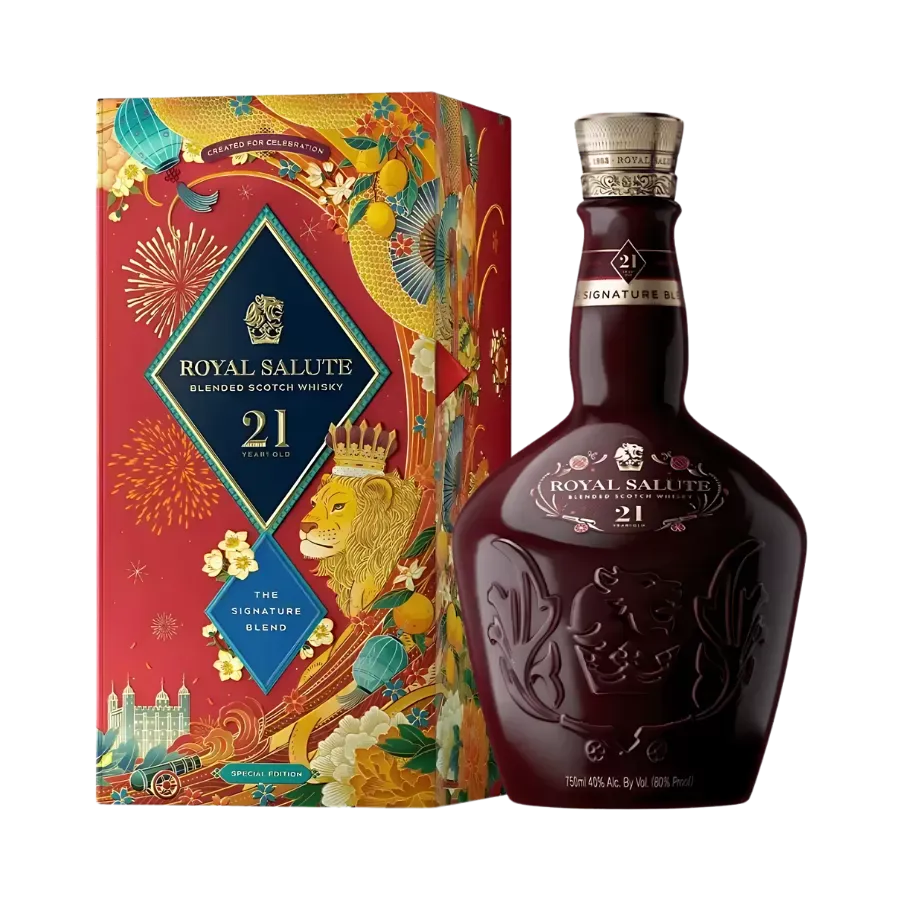 Rượu Whisky Royal Salute 21 Year Old Phiên Bản Tết 2022