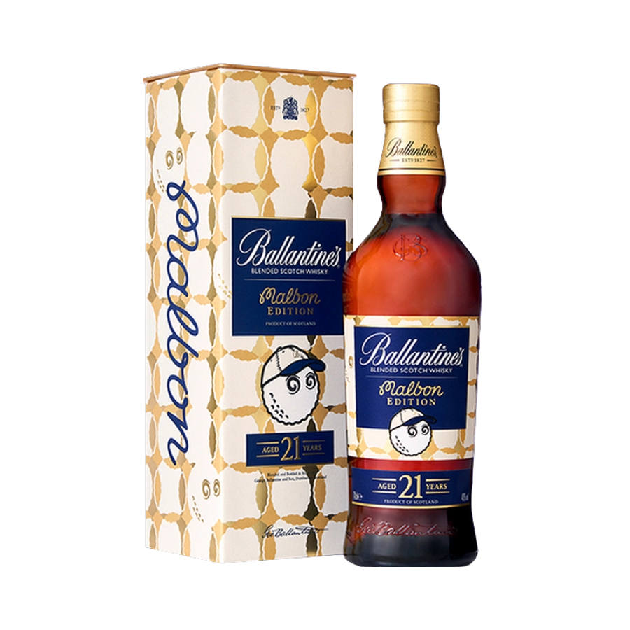 Rượu Whisky Ballantine's 21 Year Old Malbon Edition