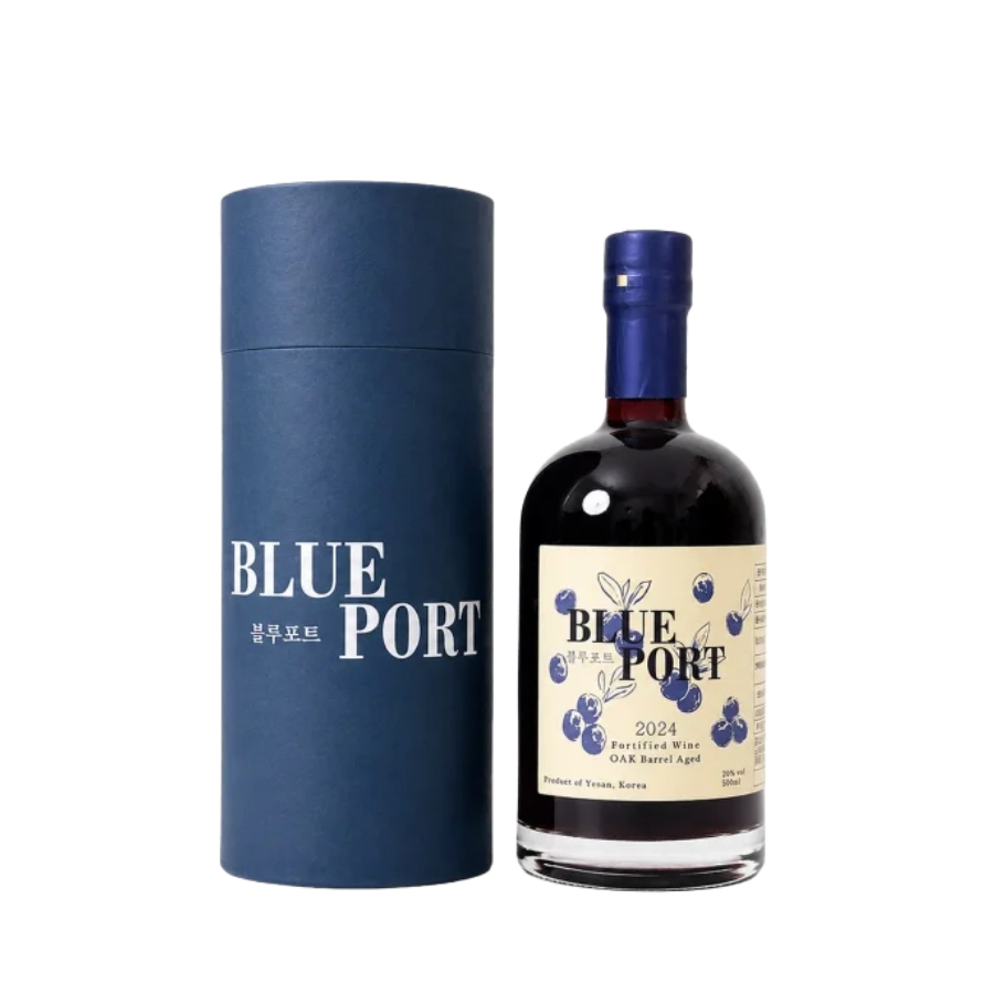 Rượu Trái Cây Lên Men Hàn Quốc Chusa Blue Port