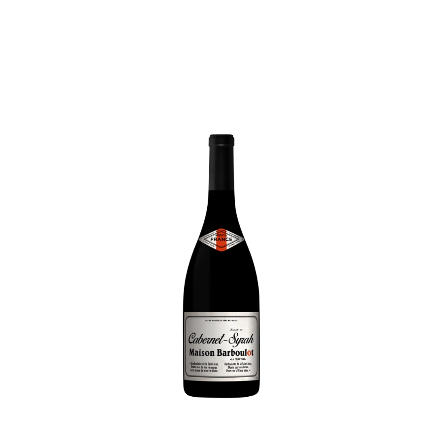 Rượu Vang Đỏ Pháp Maison Barboulot La Comptine Cabernet Syrah 375ml