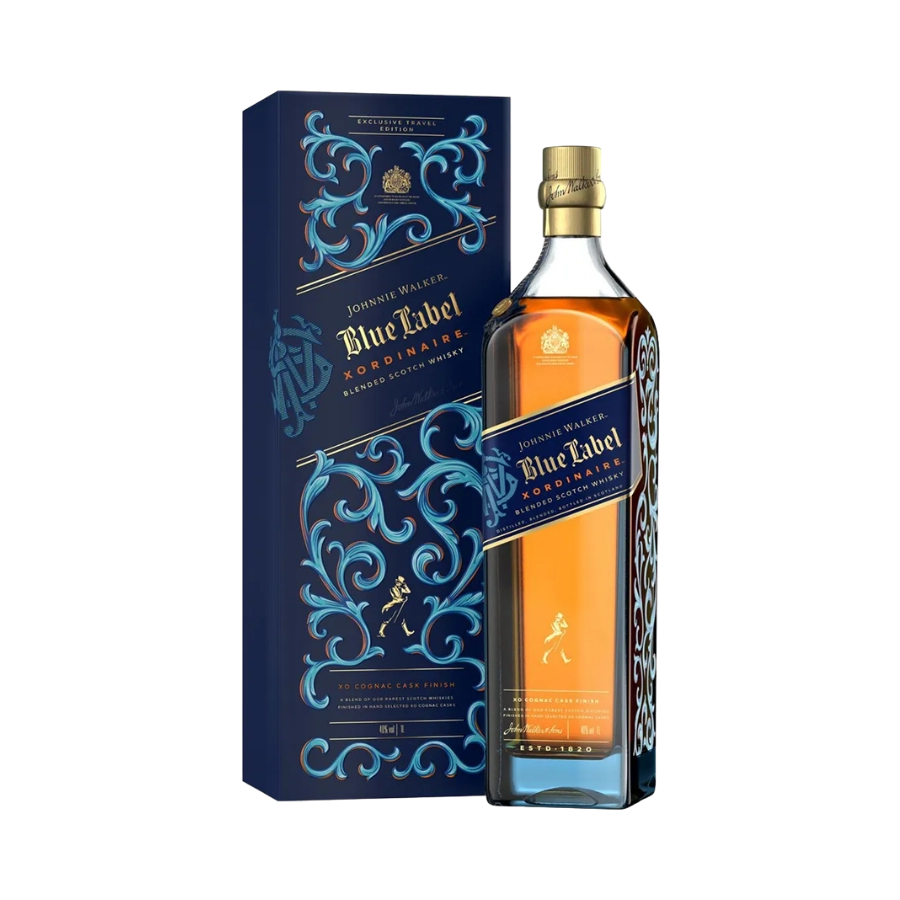 Rượu Whisky Johnnie Walker Blue Label Xordinaire 1000ml