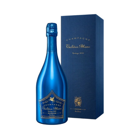 Rượu Champagne Pháp Golden Blanc Vintage 6 Stars Blue 2015 