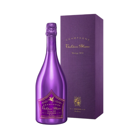 Rượu Champagne Pháp Golden Blanc Vintage 6 Stars Purple 2015 