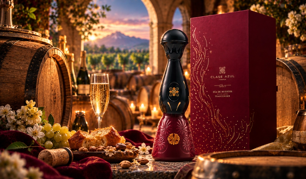 Tequila Día de Muertos Trascender Champagne