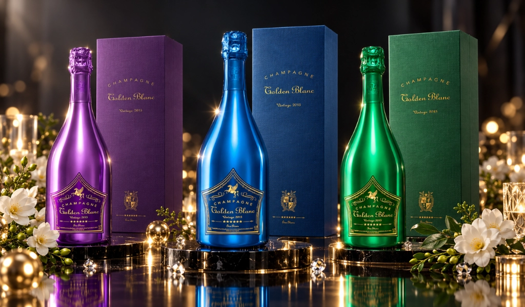 Golden Blanc Vintage 6 Stars Và 3 Gam Màu Ánh Kim Lấp Lánh