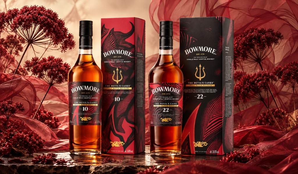 Bowmore Devil’s Casks Trở Lại Với Phiên Bản 10 Và 22 Năm Tuổi
