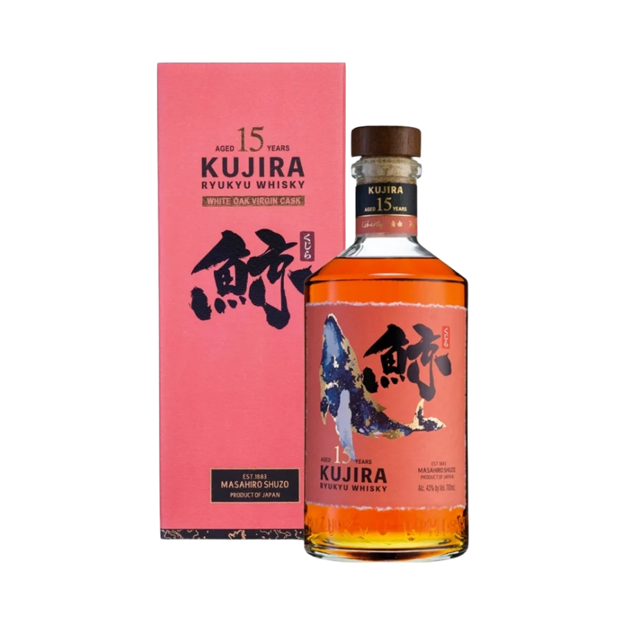 Rượu Whisky Nhật Kujira Ryukyu 15 Year Old